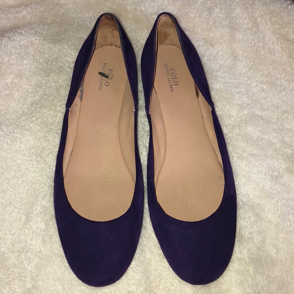 Ralph Lauren Suede flats